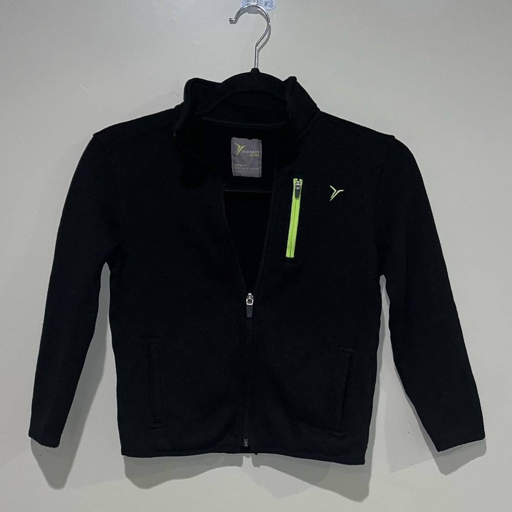Old Navy Active Jacket in Black Women's Size Small (6-7)